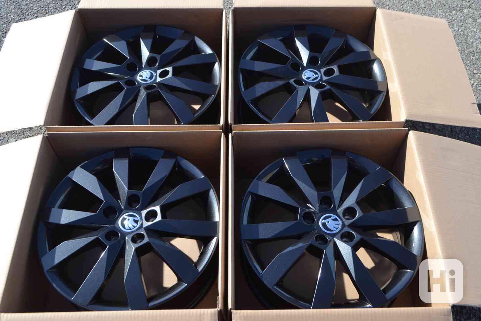 4ks NOVÉ orig.alu disky Škoda Octavia III 6Jx17 ET48, 5x112 - foto 1