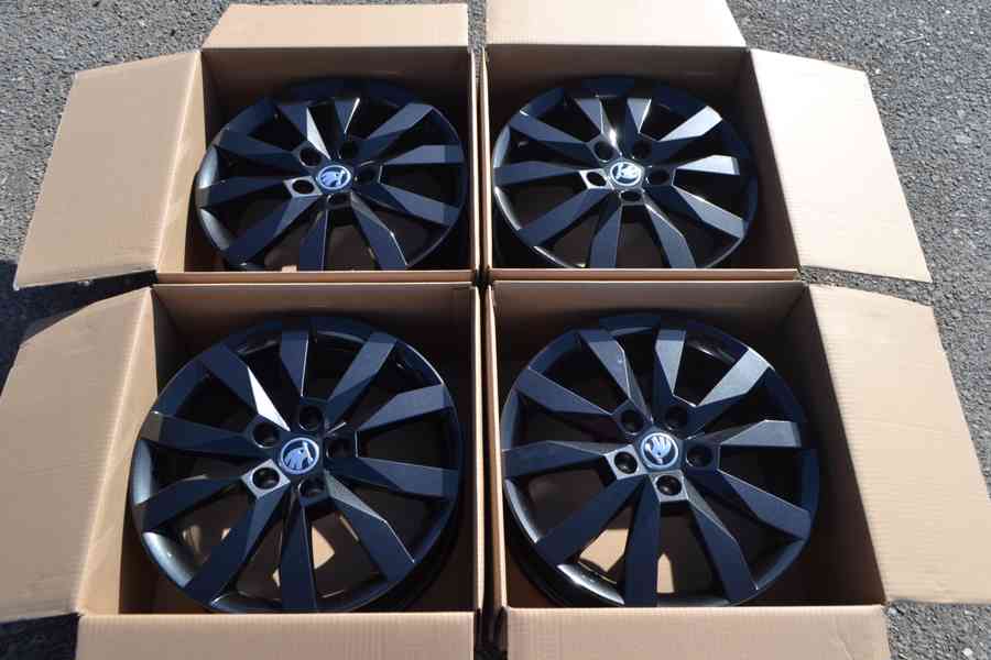 4ks NOVÉ orig.alu disky Škoda Octavia III 6Jx17 ET48, 5x112 - foto 5