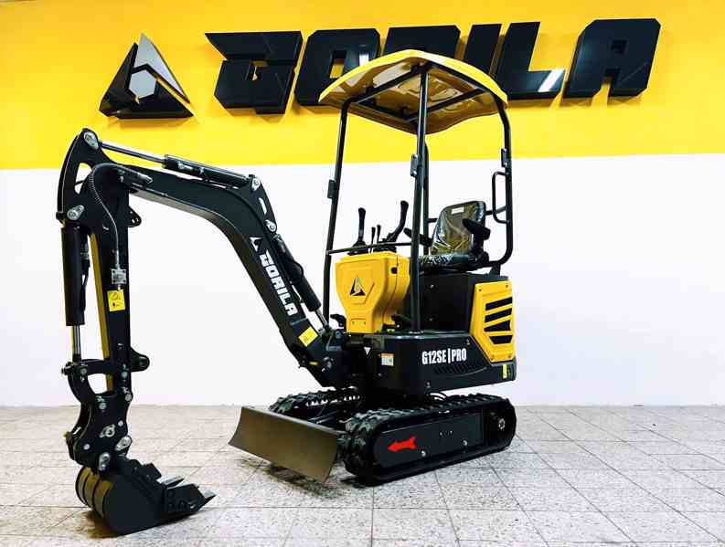 Minibagr Gorila G12SE l PRO ❗️MEGA AKCE,KUBOTA,SKLADEM  - foto 2