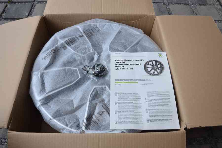 Škoda Octavia III (i RS) –NOVÉ 18 Alu disky 7Jx18 ET51, - foto 4