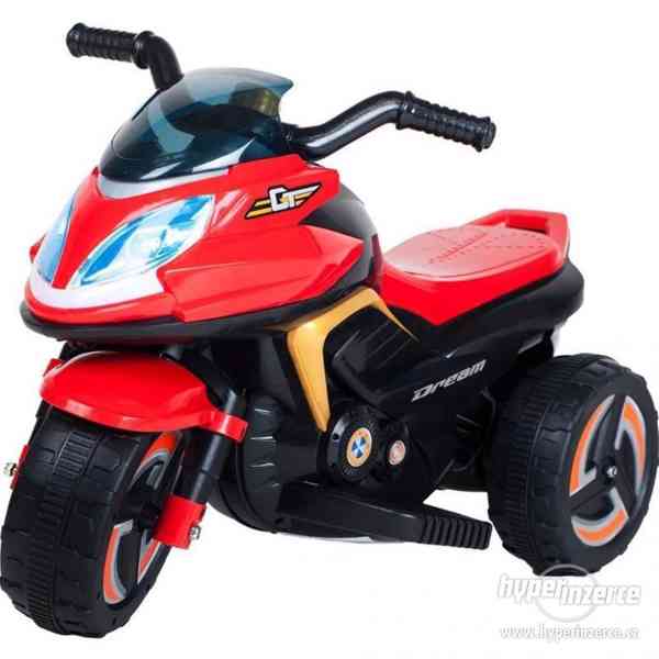 Elektrická motorka BAYO KICK red - červená dětská - foto 1