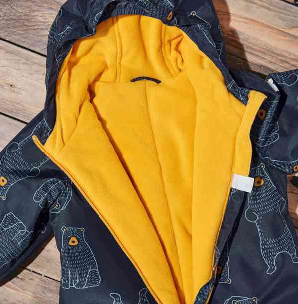 🌿 Dětská MEDVÍDKOVÁ KOMBINÉZA zimní overal vel. 92 🌿 - foto 4