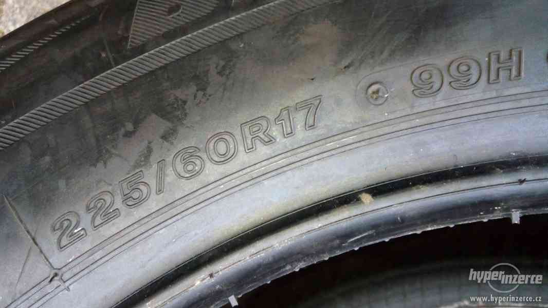 17"NOVÉ ZIMNÍ PNEU 225/60,R-17 ORIGI BRIDGESTONE 4-KUSY - foto 5