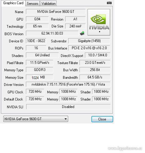 Ge-force 9600 GT , 1GB , monitor Samsung 19" - foto 12