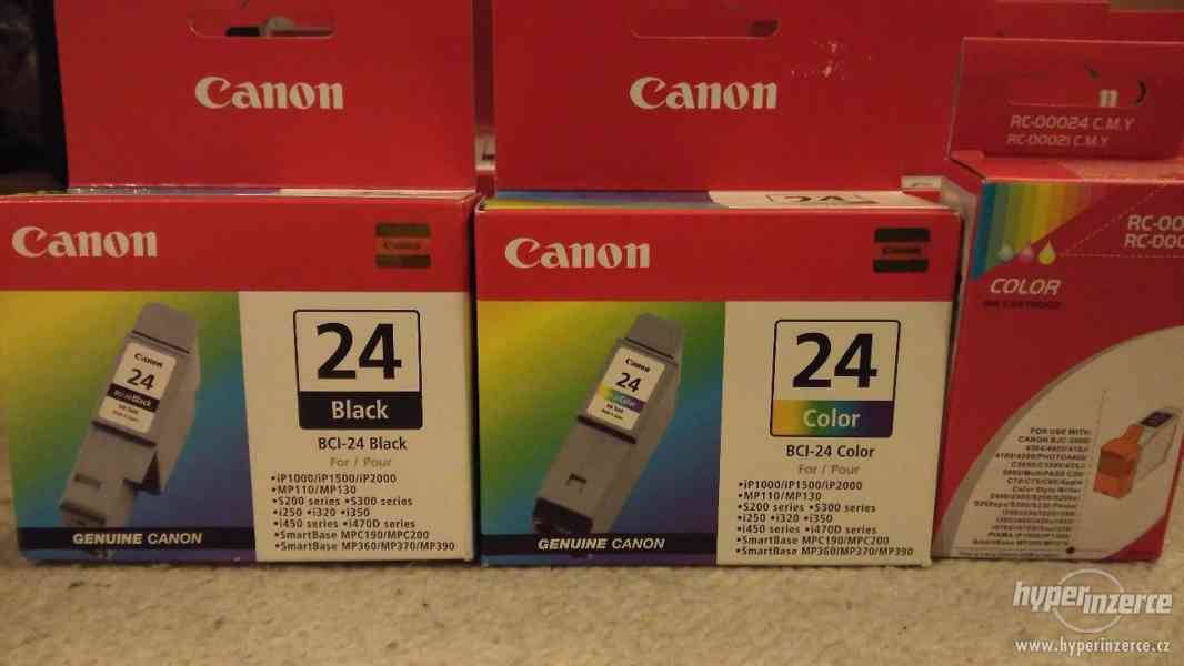 nové cartridge Canon BCI - 24 COLOR a  BLACK - foto 2