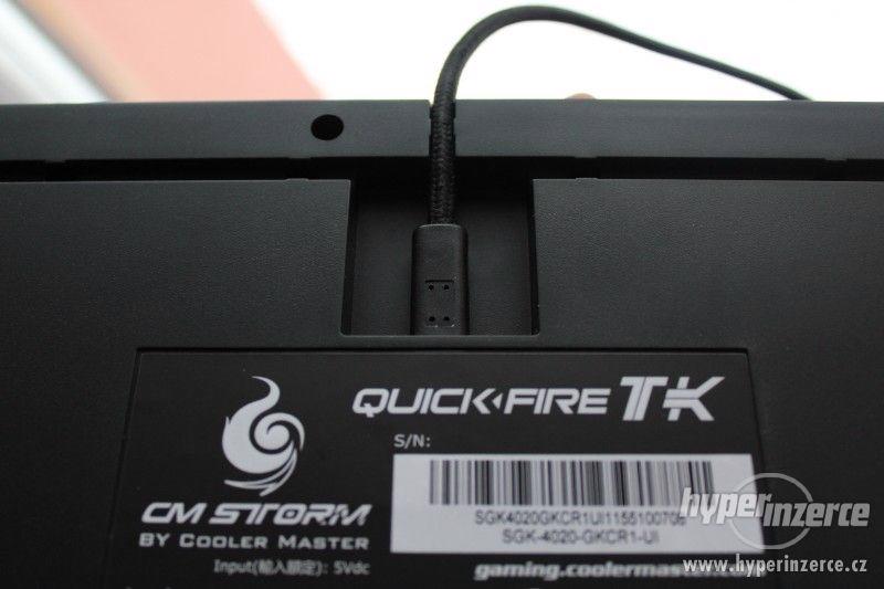 CM QuickFire TK, Cherry MX Red US, mechanická klávesnice - foto 6