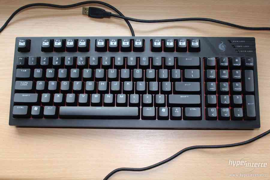 CM QuickFire TK, Cherry MX Red US, mechanická klávesnice - foto 7