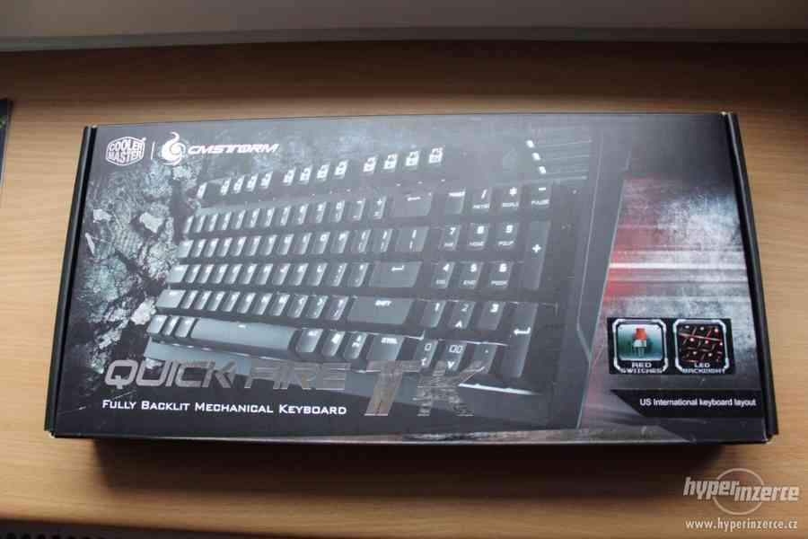 CM QuickFire TK, Cherry MX Red US, mechanická klávesnice - foto 8