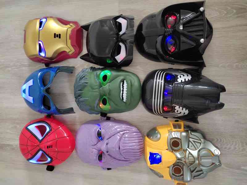 Masky superhrdinové 