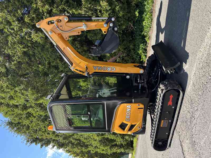 Bagr s kabinou, Minibagr CR18, 1800 kg, KUBOTA, RP