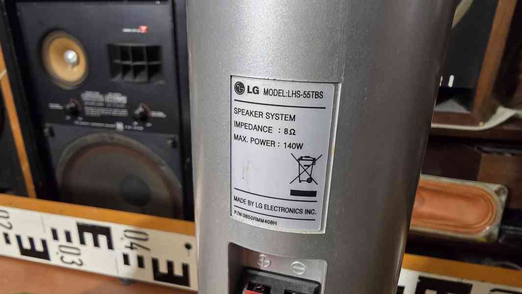 Sloupové reprosoustavy LG - 8 Ohm, 140W - 4ks - foto 2