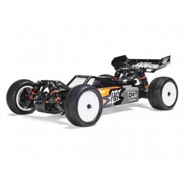 HB Racing D4 Evo3 1/10 Competition Electric 4WD Buggy Kit - foto 1