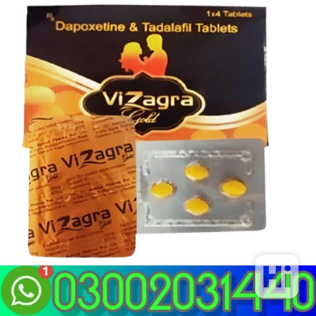 Vizagra Gold Dapoxetine & Tadalafil 1×4 Tablets In Islamabad - foto 1