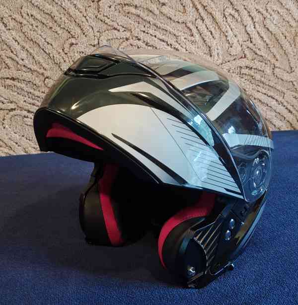Prodám výklopnou helmu na motorku - MAXX HELMETS FF 950  - foto 6