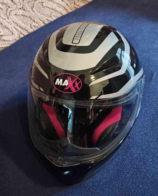 Prodám výklopnou helmu na motorku - MAXX HELMETS FF 950  - foto 4