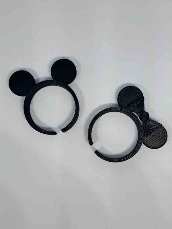 Krytka na nabíječku hodinek Apple Watch Mickey a Minnie - foto 4