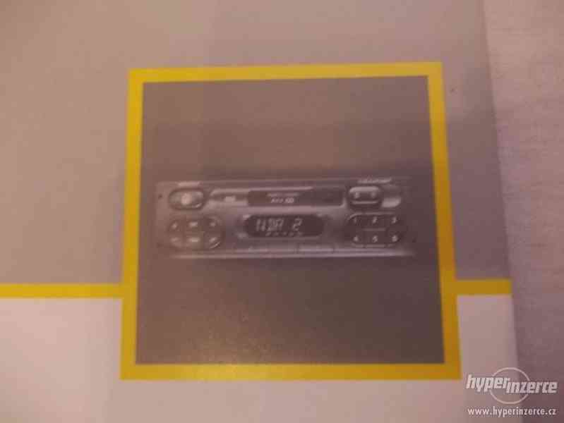 RENAULT návod na autorádio BLAUPUNKT Clio Kangoo . . - foto 1