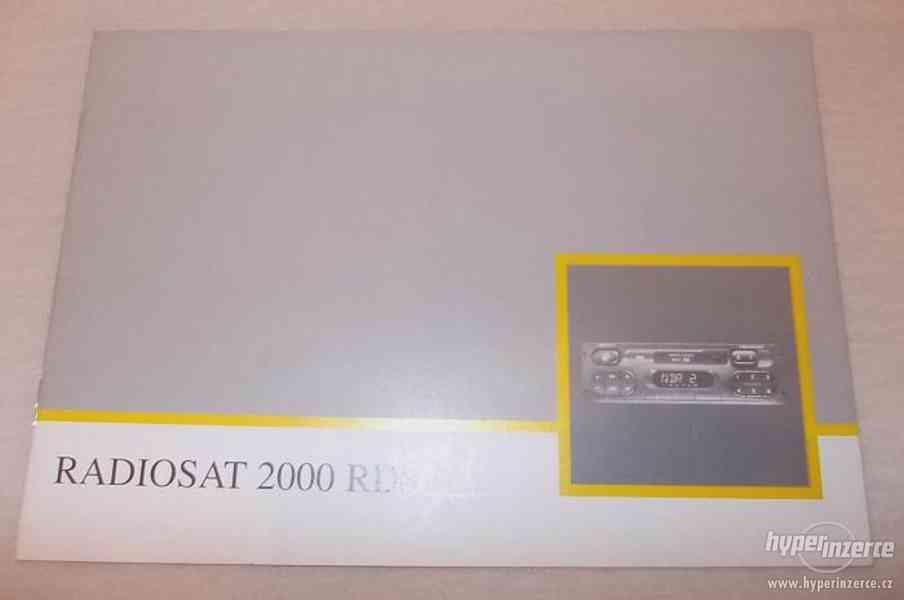 RENAULT návod na autorádio BLAUPUNKT Clio Kangoo . . - foto 2