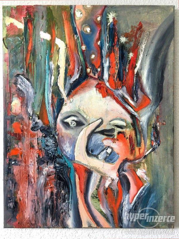 Abstraktní, Malba, Umění, Obraz 60x80, Moderní, Dárek - foto 1