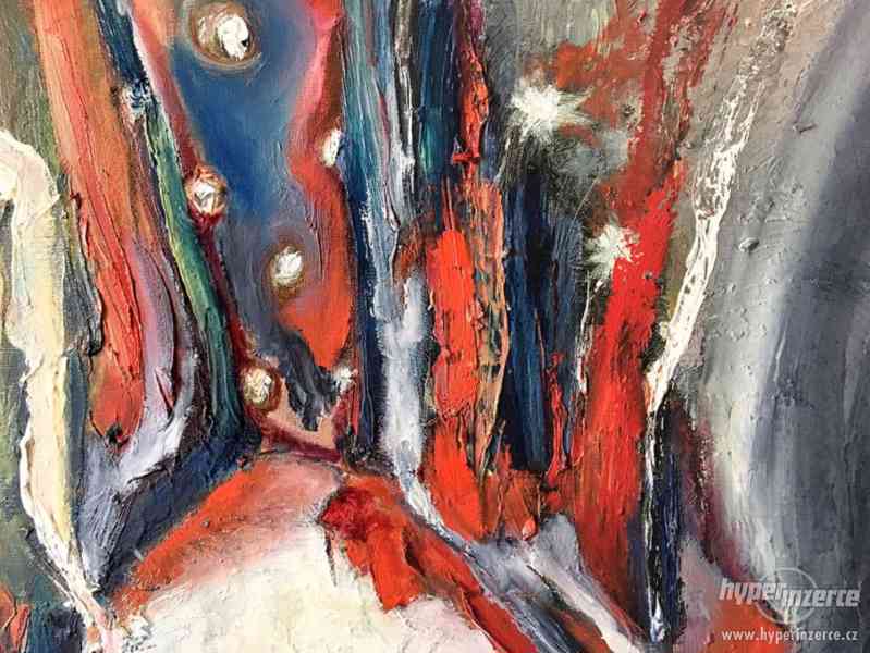 Abstraktní, Malba, Umění, Obraz 60x80, Moderní, Dárek - foto 2