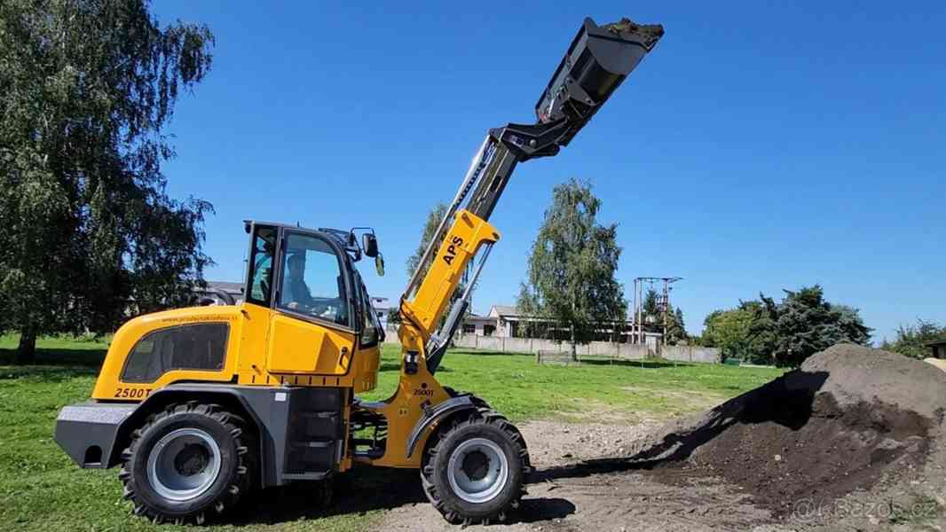 teleskopický kloubový nakladač APS K2500T - foto 2