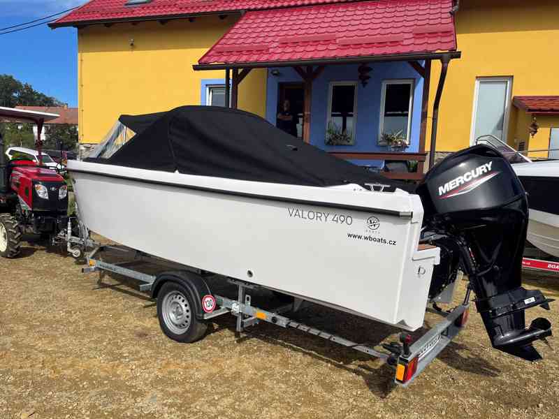 Valory 490 Premium r.v.2022 + motor + vlek - POUŽITÁ - foto 2