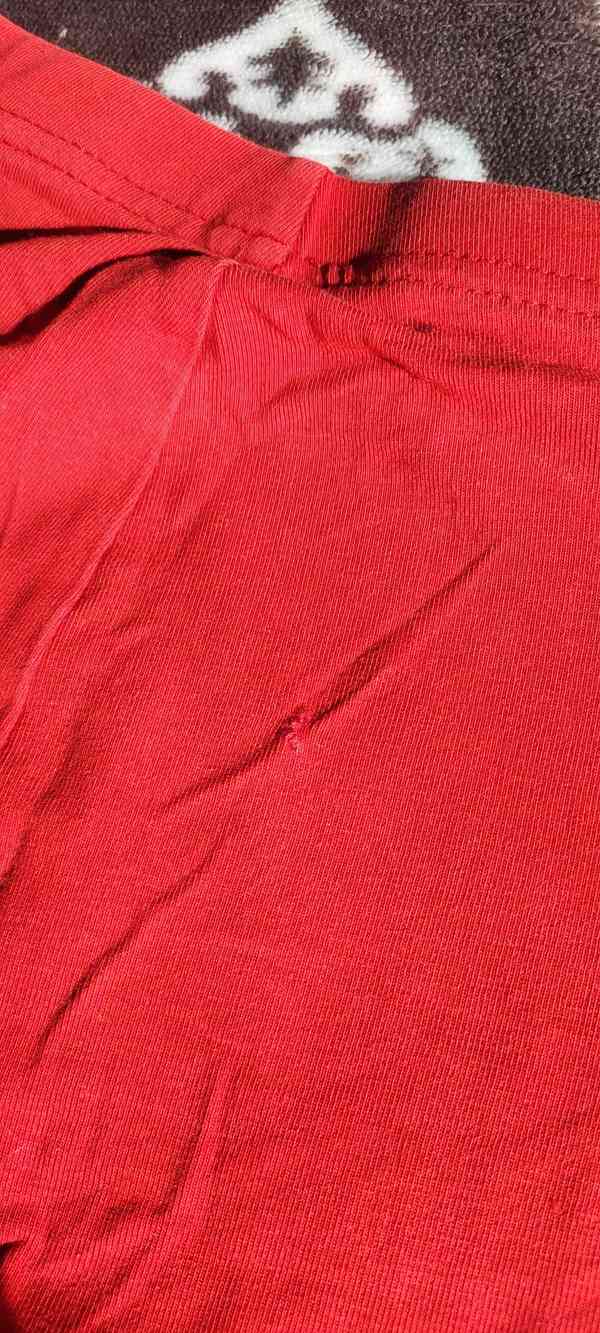 Dětské červené legíny, vel. 92-98 - foto 4