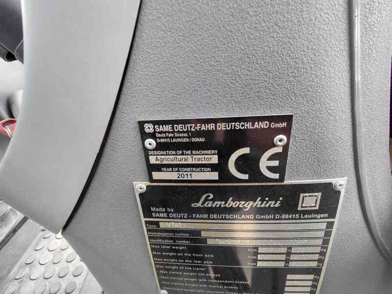 Traktor kolový Lamborghini R6.170 VRT DCR s lesn. nástavbou - foto 11