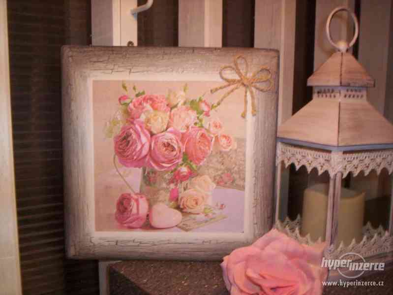 Dekorativní obrázky motivy růží - foto 7