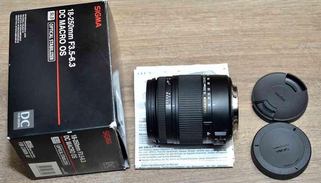 pro Canon - Sigma DC 18-250mm 1:3.5-6.3 HSM OS - foto 3