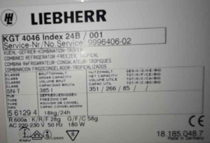 Prodám ledničku LIEBHERR   KGT 4046 PREMIUM - foto 5