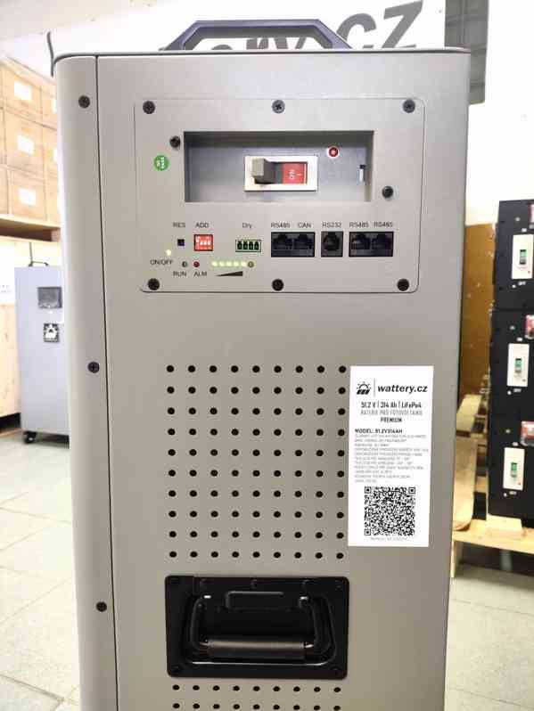 Baterie 16kWh LiFePO4 pro FVE Wattery Premium UP  - foto 8
