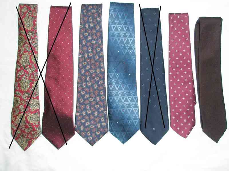Pánské kravaty některé značkové, - foto 1