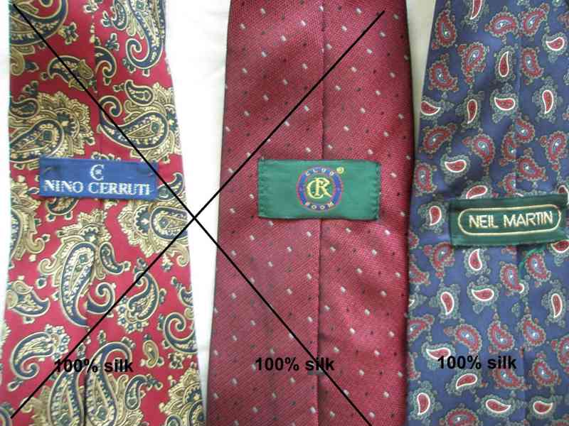 Pánské kravaty některé značkové, - foto 3