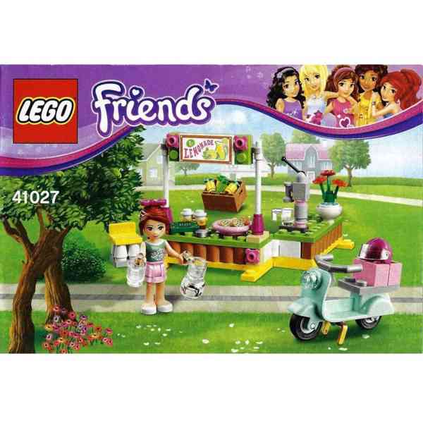 Prodám LEGO® Friends 41027 Mia a stánek s limonádou