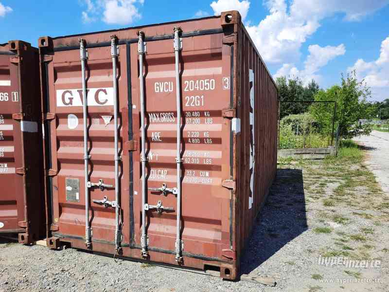 PRONÁJEM - Námořní skladový kontejner vel.20´(6m) - použitý - foto 1