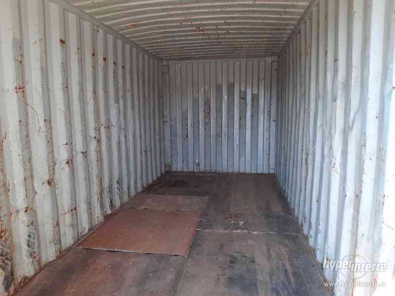 PRONÁJEM - Námořní skladový kontejner vel.20´(6m) - použitý - foto 2