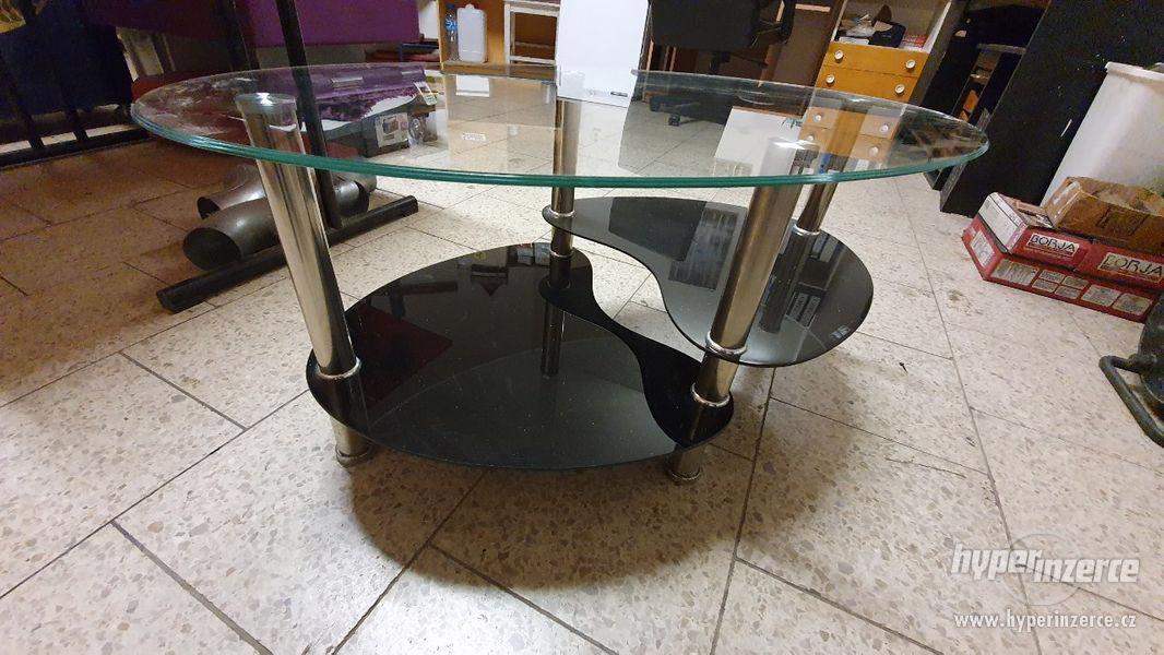 Konferenční stolek-skleneni - foto 2