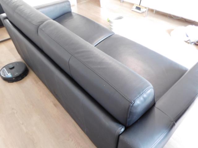 SOFA - PRAVÁ KŮŽE, ROZKLÁDACÍ, PŘI RYCHLÉM JEDNÁNÍ SLEVA  - foto 10