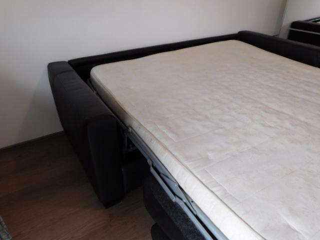 SOFA - PRAVÁ KŮŽE, ROZKLÁDACÍ, PŘI RYCHLÉM JEDNÁNÍ SLEVA  - foto 13