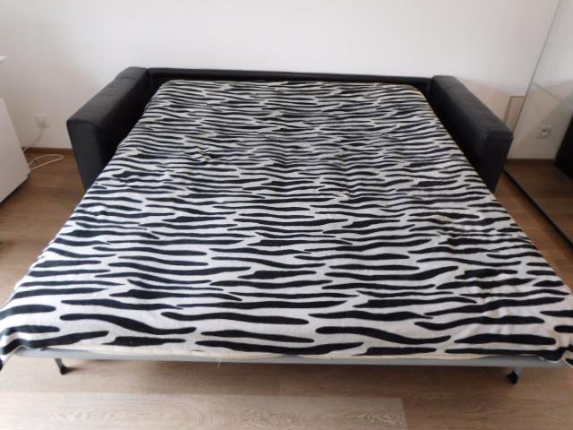 SOFA - PRAVÁ KŮŽE, ROZKLÁDACÍ, PŘI RYCHLÉM JEDNÁNÍ SLEVA  - foto 12