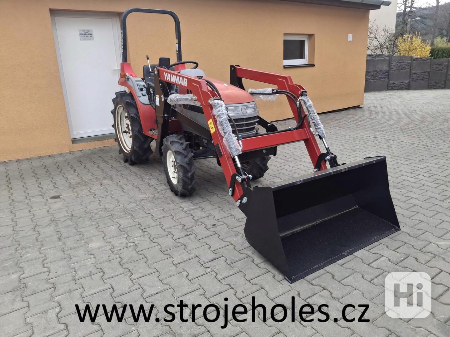 Malotraktor Yanmar AF17 s nakladačem 17 HP, 4x4 - foto 1
