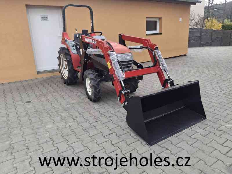 Malotraktor Yanmar AF17 s nakladačem 17 HP, 4x4