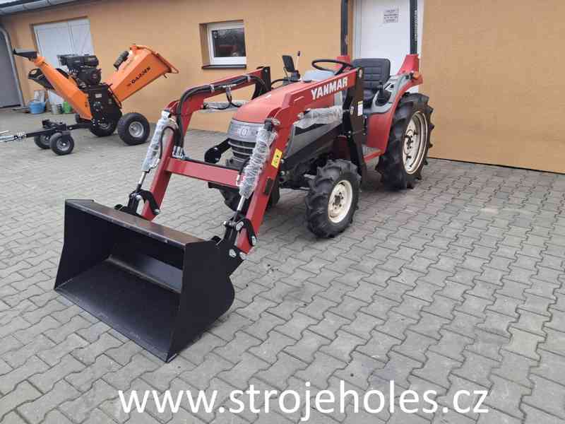 Malotraktor Yanmar AF17 s nakladačem 17 HP, 4x4 - foto 3