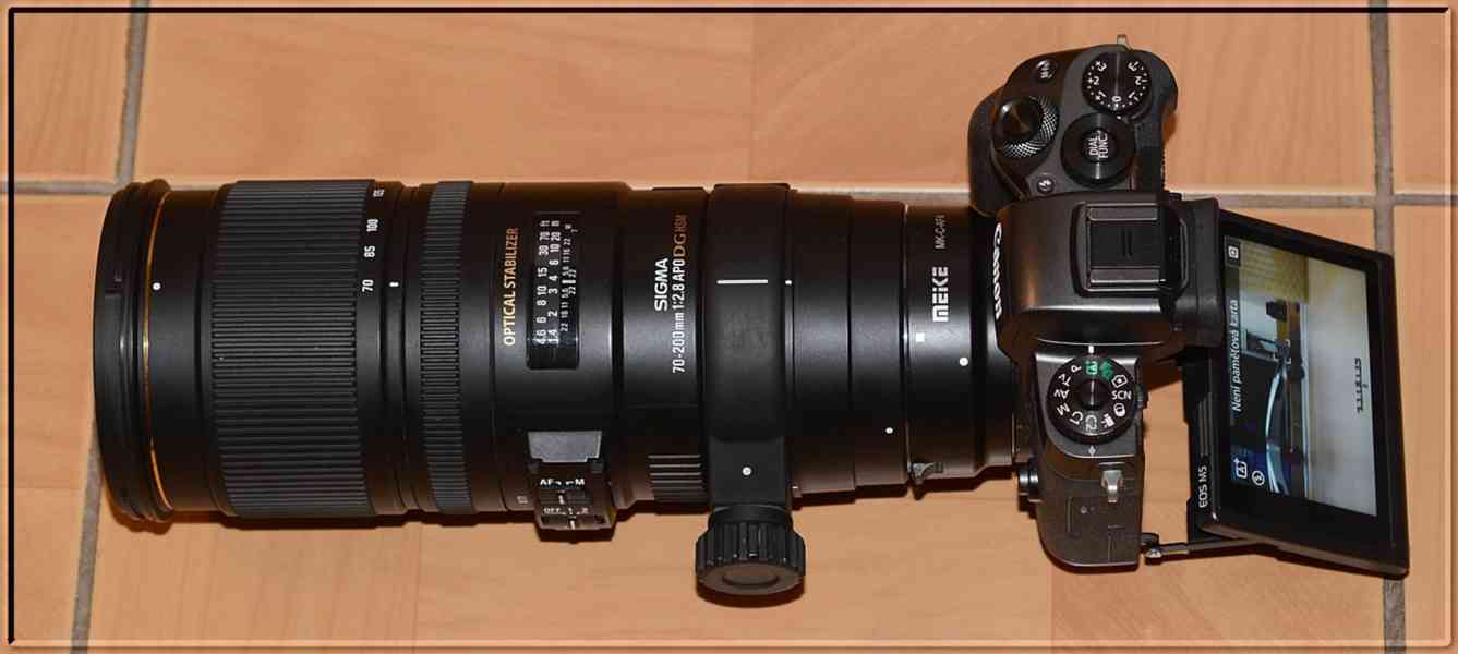 Meike MK-C-AF4 *Autofokus adaptér EF/EF-S na EOS-M - foto 6