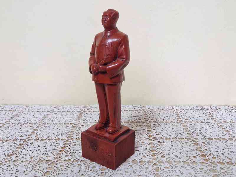 Soška Mao Ce Tung Čína - foto 3