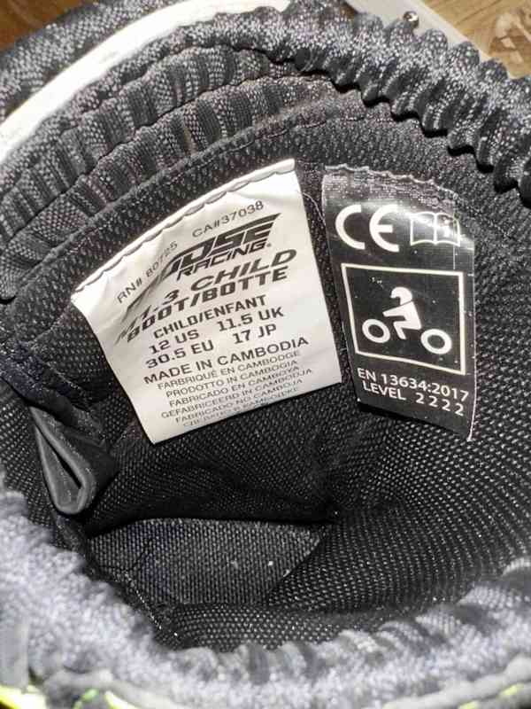 Motokrosové dětské boty Moose Racing - foto 5