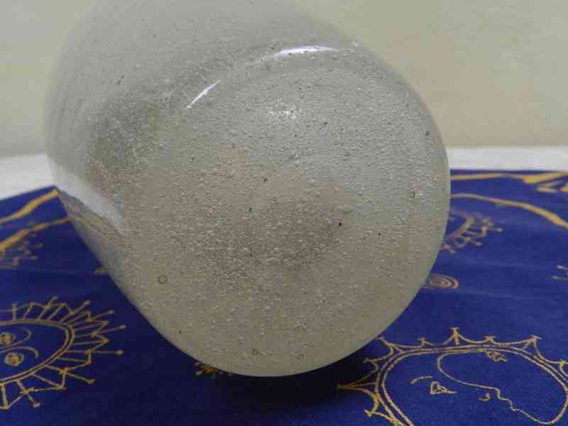 Zajímavá silnostěnná Autorská Váza s bublinkami - foto 5