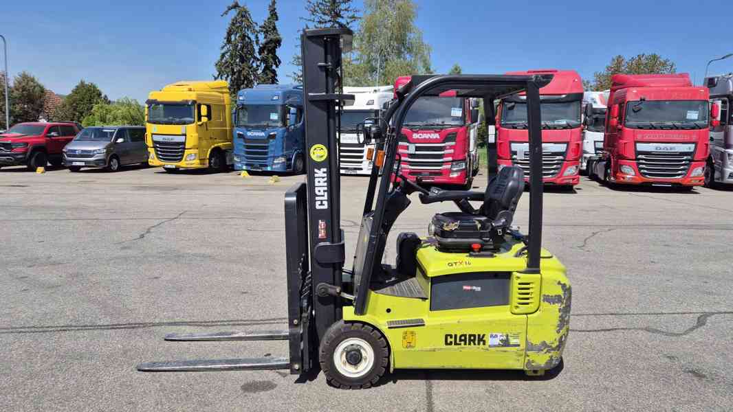 Vysokozdvižný vozík CLARK GTX 16 s elektro pohonem - foto 8