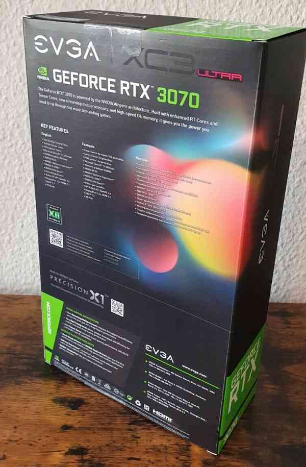 EVGA Nvidia GeForce RTX3070 XC3 Ultra Gaming 8GB - Neu / OVP - foto 2
